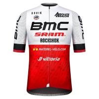 ราคา เสื้อปั่นจักรยานสำหรับผู้ชาย BMC เสื้อเสื้อเจอร์ซี่ย์แขนสั้นปั่นจักรยาน Sram ระบายอากาศจักรยานเสือภูเขา (21650133797)