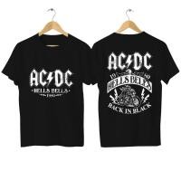 ราคา 2025 ขายร้อนฤดูร้อนผ้าฝ้ายตํานาน Band AC Power Up DC สีดํา T เสื้อผู้ชายแขนสั้น Cool Hip Hop Streetwear เสื้อยืด (24545264181)