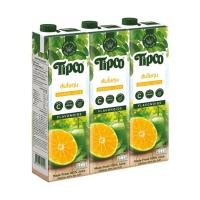 ราคา Tipco 100 Shogun Orange 1000 ml x 3 boxs ทิปโก้ น้ำส้มโชกุน 100 ขนาด 1000 มล แพ็ค 3 กล่อง (17914869925)