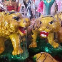 ราคา ตุ๊กตาเสือ หุ่นเสือ เสือคู่ เสือโคร่ง รูปปั้นเสือ คู่ใหญ่ ขายคู่ (18549454314)