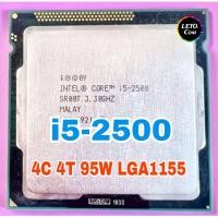 ราคา ซีพียู CPU Intel Core i5 2500 3 3 GHz 4คอ4เทรด 95W LGA 1155 ฟรีซิลิโคลน1ซอง i5 2500 (22698495522)