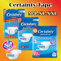 ราคา เซอร์เทนตี้ เทป ผ้าอ้อมผู้ใหญ่แบบเทป รุ่นจัมโบ้ ขนาด M28 L24 ชิ้น (21165020772)