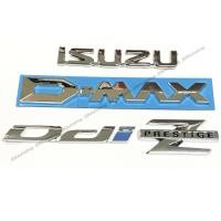 ราคา โลโก้ อีซูซุ ดีแม็ก ดีดีไอ แซท Logo ISUZU D MAX Ddi Z PRESTIGE ติดท้ายกระบะ แต่งรถ ตัวนูน สีโครเมี่ยม สำหรับ อีซูซุ Isuzu D MAX Ddi Z PRESTIGE 2012 2019 (8797191009)