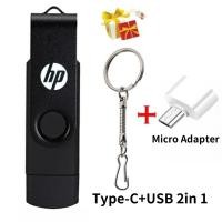 ราคา HP flash drive 3 in 1 OTG USB Type C Micro flash drive 2tb 1tb Pendrive High speed Pen Drive for Phone Tablet PC (24358053939)