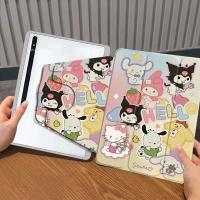 ราคา เคสฝาพับ ซัมซุง Tab case For Samsung Galaxy Tab S6 lite S7 S8 S9 S10 S7FE S9FE S9FE A7 A8 A9 A9 Galaxy Tab S8 S9 S7 เคสหมุนได้360 Case Samsung Triple fold รูปแบบการ์ตูน เคส Galaxy (23336346034)