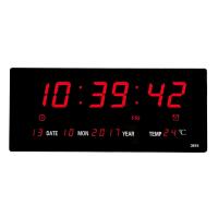ราคา PL นาฬิกาดิจิตอล JH3615 36x15x3cm นาฬิกา ตั้งบนโต๊ะ LED DIGITAL CLOCK นาฬิกาแขวน มี4สี (15246470119)