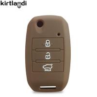 ราคา For Kia Stonic Rio 4 Sportage Rio 3 Ceed K4 Cerato Optima Carens Morning Loose Silicone Car Remote Key Case Cover Keychain Fob (24253032162)