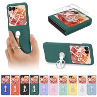 ราคา เคสสำหรับโมโตโรล่า Razr 60อัลตร้า Razr 50กระจกเทมเปอร์พิเศษที่มีวงเล็บวงแหวนและช่องใส่ของ motorola Razr 40 Ultra Razr 60 Razr 50 Razr 40 Razr 60ป้องกันหน้าจอในตัวเคสโทรศัพท์เฉียบเคสคลุมทั้งหมดกันกระแท