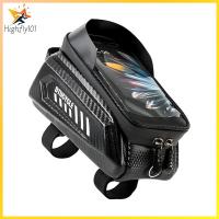 ราคา 1 5L Bicycle Phone Front Frame Bag 7 4 Inch Touchscreen Bike Phone Mount Pouch Waterproof for Phones Under 7 4 Inch (24655057596)