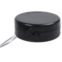 ราคา 8Pcs Black Wire Lead 2x3V CR2032 Coin Cell Button Battery Holder Case (24544210938)