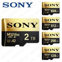 ราคา COD Gift 2TB SONY Micro SD Card High Speed SD Memory Card 128GB 256GB 1TB 2TBMicroSD U3 A2 TF Flash Card for Xiaomi Phone Camera Table PC (24339671854)