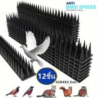 ราคา ซื้อ 2 ชิ้น ลด 5 หนามไล่นก 43X4X3 5ซม 12ชิ้น ไล่นกพิราบ ที่ดักนก กันนกพิราบ Bird Spikes กันนกเกาะ อุปกรณ์ไล่นกทำรัง ก้อนไล่นกพิราบ หนามไล่นกพิราบ ที่ไล่นกพิราบ ไล่นก กันนกเกาะ กำจัดนก หนามกันนก หนามน 