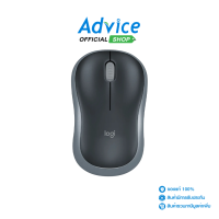 ราคา WIRELESS MOUSE LOGITECH M185D BLACK GREY (21421501284)