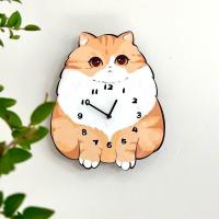 ราคา นาฬิกาแขวนผนังรูปแมวน่ารักและสร้างสรรค์ นาฬิกาตกแต่งห้องนั่งเล่นในบ้าน ห้องเด็ก นาฬิกาติดผนังแบบไม่มีเสียง นาฬิกาการ์ตูน (23716741607)