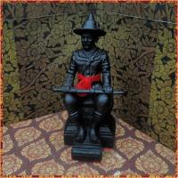 ราคา พระเจ้าตากสินมหาราช ประทับนั่ง สีดำ องค์เล็ก ความสูงรวมฐาน 4 5 นิ้ว หล่อผสมมวลสารแร่เหล็กน้ำพี้ (19391803713)