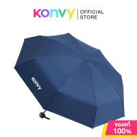 ราคา Konvy Portable Pocket Sun Umbrella คอนวี่ ร่มกันยูวีแบบออโต้พับ 3 ตอน Pink Dark Blue Purple Dark Green White (23580352109)