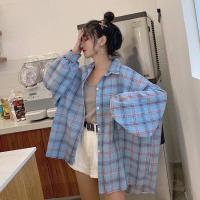 ราคา ส่งเร็ว Kaykai Shop พร้อมส่ง เสื้อเชิ้ตลายสก็อต วินเทจ สีสันสดใส 8668 (7686932263)