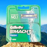 ราคา ยิลเลตต์ มัคทรี เฟรช ใบมีด แพ็ค 3 ชิ้น GILLETTE MACH3 FRESH BLADE 3 PCS (24398376348)