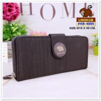 ราคา กระเป๋าสตางค์ใบยาว Lingkub ของแท้ KB 4005 (5378384700)
