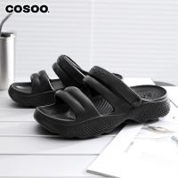 ราคา COSOO รองเท้าผู้หญิง รองเท้าแตะ รองเท้าแตะรัดส้น รองเท้าแฟชั่น สายคาด นุ่มสบายเท้า พื้นหนา กันลื่น รุ่น CS L03 (22646473960)
