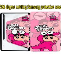 ราคา For Samsung Galaxy Tab A9 S8 S7FE S9 S9FE S10 12 4นิ้ว Galaxy Tab S6 Lite Tab A9 Tab S7 S8 Tab S9 S9FE Tab A8 Tab A7lite Tab A9plus เคสหมุน องศาหมุน วัสดุอะคริลิ เคส Galaxy ลายการ์ตูน หมุนได้ (2408078