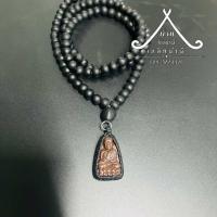 ราคา สร้อยประคำแร่เหล็กน้ำพี้ ขนาดเม็ด 8 มิล 108 เม็ด พระแร่เหล็กน้ำพี้ (23044050103)