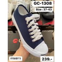 ราคา 1308 รองเท้าผ้าใบหัวแจ๊ค รองเท้าผ้าใบ GOLDCITY ไซส์ 37 43 (21444638888)
