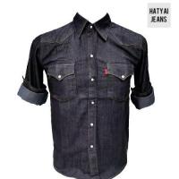 ราคา เสื้อยีนส์กระดุมมุก แขนยาว เสื้อยีนส์ ผู้ชาย (21813813192)