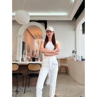 ราคา ? ? ? ? ? ? ? ? ? ? ? S XXL PANDA0012 กางเกงขากระบอกเล็ก 9 ส่วน ผ้าดับเบิ้ลพร้อมส่ง (22476177670)