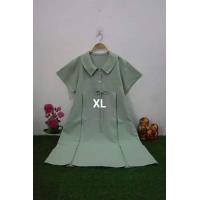 ราคา ชุดคลุมท้องคนอ้วน เดรสคนท้องไซส์ใหญ่อก 44 50 ใส่ได้ถึงคลอด (19953422975)
