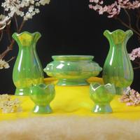 ราคา ชุดบูชาหิ้งพระ ชุดบูชาหิ้งพระ เซต 5 ชิ้น เครื่องใช้โต๊ะหมู่บูชา กระถางธูปเซรามิค แจกันดอกไม้พระ แจกันเซรามิค เชิงเทียนหน้าพระ (11204079496)