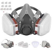 ราคา 6800 หน้ากากเต็มหน้า หน้ากากป้องกันแก๊สพิษ มัลติฟังก์ชั่นหน้ากากกันสารเคมี รุ่น สีสเปรย์ ขัด ฝุ่น หน้ากากป้องกันการเชื่อ พร้อมตลับกรอง 6001 ฟิลเตอร์ 5N11 (21910649317)