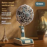 ราคา JIULONGZHAO จัดส่งฟรี สไตล์วินเทจ USB พัดลม พัดลมแบบพกพา พัดลมมือถือ พัดลมไอเย็น พัดลมพกพา พัดลมตั้งโต๊ะ พัดลมพร้อมปรับได้เอียงและการตั้งค่า3ความเร็ว (24057043010)