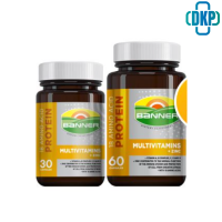 ราคา Banner แบนเนอร์โกลด์พลัส Multivitamins Zinc ขนาด 30 60 แคปซูล DKP (18820984539)