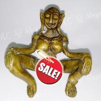 ราคา กรุมหานิยม 1 ชิ้น แม่เป๋อ และพ่องั่ง หล่อโบราณจากทองเหลือง มีสินค้าพร้อมส่ง (7677623730)