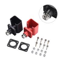 ราคา 2pcs 200A Wall mounted Terminal Block High Current Energy Storage Terminal Battery Connector M8 DC500V Terminal Block Shumue (23589783500)