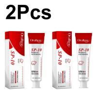 ราคา 2pcs Probiotic Toothpaste 120g Whitening Gum Care Natural Enzymes for Fresh Breath Fluoride Free (24265963803)