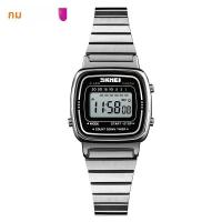 ราคา SKMEI 1901 นาฬิกาผู้หญิงดิจิตอล LED Sport Girl นาฬิกาข้อมือหรูหรานับถอยหลังกันน้ําหญิงเลดี้นาฬิกาอิเล็กทรอนิกส์ 1647 1612 (23910887368)