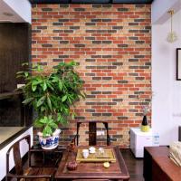 ราคา Wall Ideas วอลเปเปอร์ ติดผนัง สติกเกอร์ผนัง PVC มีกาวในตัว ขนาด 45 cm x 10 M ลายอิฐ สีส้ม (1415752914)