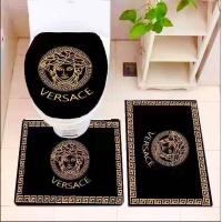 ราคา พรม พรมเช็ดเท้าชุดห้องน้ำ พรมห้องน้ำ พรมเช็ดเท้า 1 เซท 3 ชิ้น (15195396967)