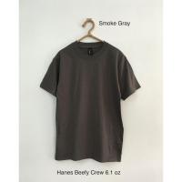 ราคา Hanes Beefy Crew T Shirt 6 1 oz เสื้อยืดแขนสั้น เสื้อแฟชั่น คอกลม คละสี ผ้า Preshrunk Cotton 100 สินค้านำเข้าจาก USA Made in Haiti (20455664800)