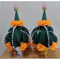 ราคา ถูกสุดๆ บายศรี บายศรีเทพ บายศรีพรหม 12 เซนติเมตรคู่ละ350บาท (16234143767)