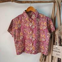 ราคา รวเสื้อเชิ้ตครอปผ้าคอตตอน คอตตอนอินเดีย (23350031494)
