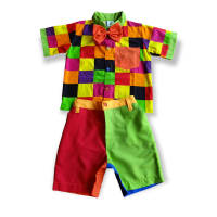 ราคา ชุดสงกรานต์ เด็กชาย เสื้อผ้าเด็กผู้ชาย สงกรานต์เด็ก ชุดคัลเลอร์ฟูล (18245694743)