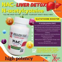 ราคา NAC N acetylcysteine 600mg 60 veg cap cysteine antioxidant anti bacterial anti parasite graphene oxide detox elimination of mucus heavy metal detox iron absorbtion (9834655765)