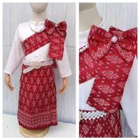 ราคา ชุดไทยเด็ก จิตรลดา สไบ ผ้าไทยผ้าทอเนื้อนิ่ม พริ้ว ใส่สบาย (22220230483)