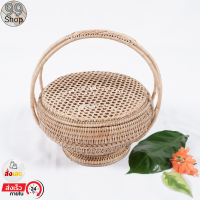 ราคา ตะกร้าหวายเชี่ยนหมากหวาย งานสถานปราณีตแข็งแรง เก็บเงินปลายทางได้ (13153682227)