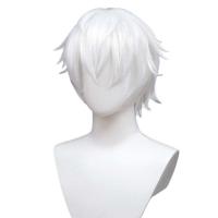 ราคา FEELING WELL คอสเพลย์ผมสังเคราะห์ วิกคอสเพลย์ jujutsu ทนความร้อนทน Kaisen อุปกรณ์คอสเพลย์อะนิเมะ กางเกงขาสั้นแบบสั้น สีขาวขาว วิกตัวละครอนิเมะ Coser SER (24133840243)