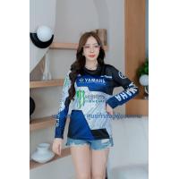 ราคา เสื้อยืดพิมพ์ลายเต็มตัวแขนยาว ลายYAMAHA MONSTER ลายคมชัดใส่สบายกันแดดและกันลม ผลิตโรงงานไทย (24089547334)