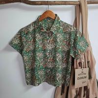 ราคา รวเสื้อเชิ้ตครอปผ้าคอตตอน คอตตอนอินเดีย (22828671284)